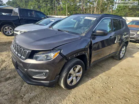 2017 Jeep Compass Latitude VIN 3C4NJDBB6HT692790 фото 1