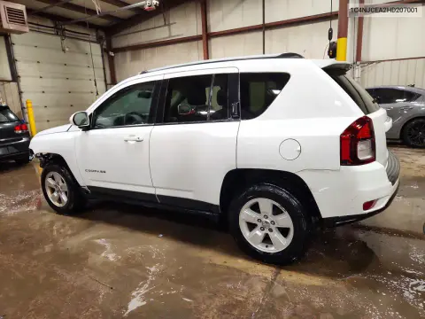 2017 Jeep Compass Latitude VIN 1C4NJCEA2HD207001 фото 2
