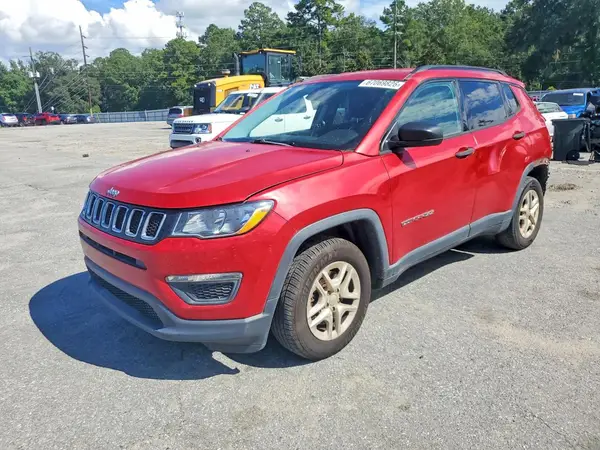 3C4NJCAB7JT122539 — 2018 Jeep Compass, Задняя часть (Rear End), фото до ремонта
