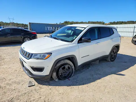 3C4NJCAB4JT488281 — 2018 Jeep Compass, Передняя часть (Front End), фото до ремонта