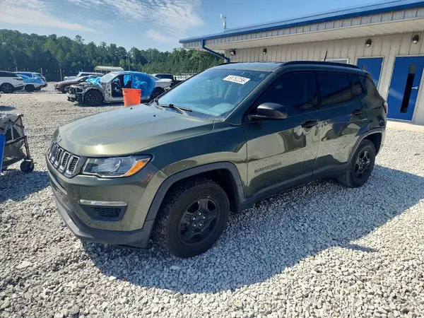 3C4NJCABXJT226829 — 2018 Jeep Compass, Передняя часть (Front End), фото до ремонта