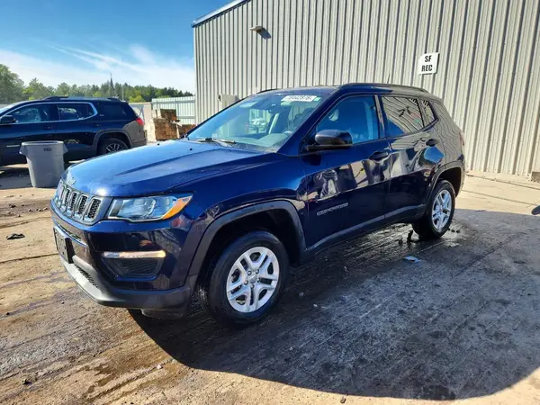 3C4NJDAB6JT126717 Jeep Compass 2018 — Hail damage, before-repair photo