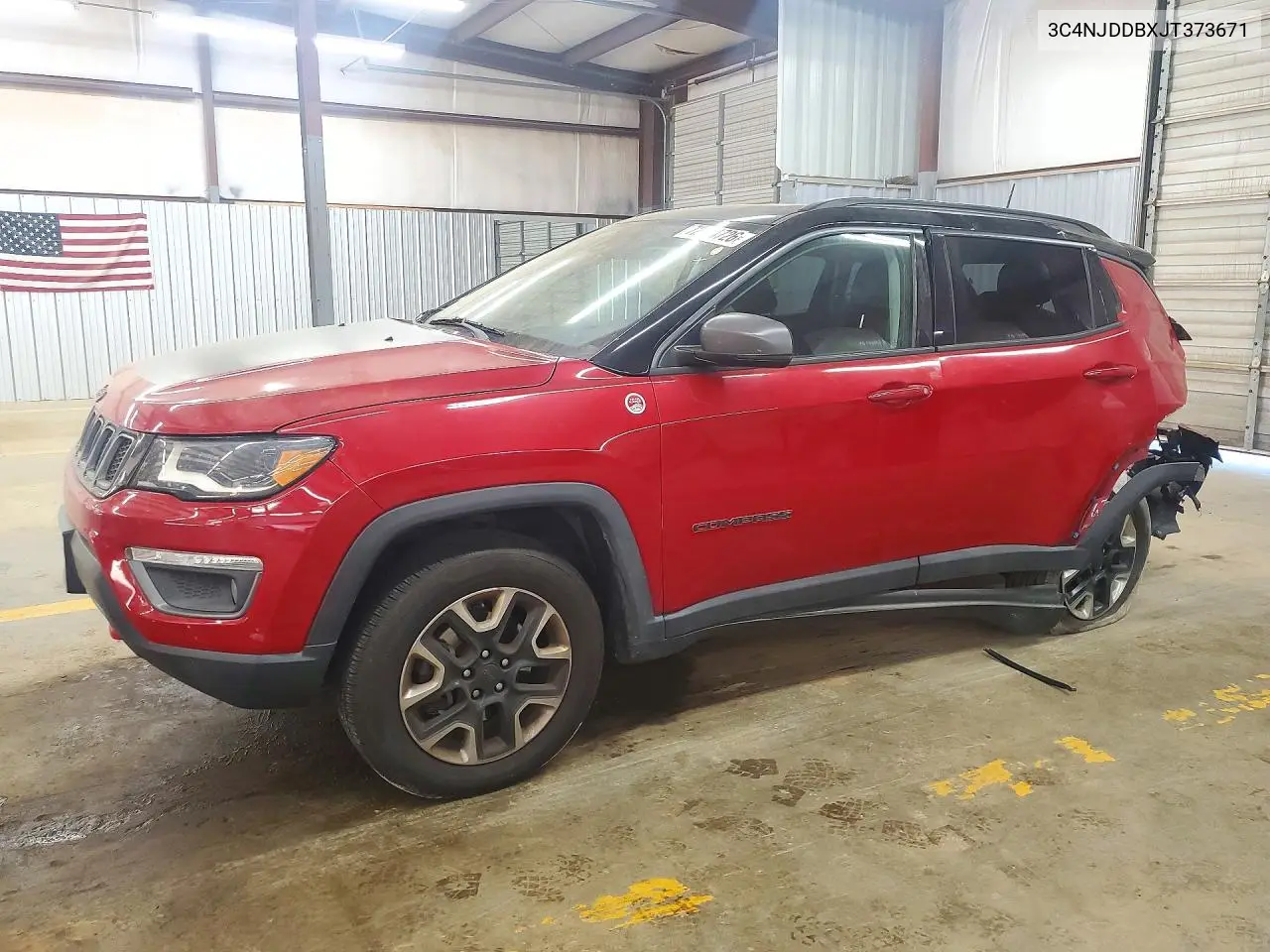 2018 Jeep Compass Trailhawk VIN 3C4NJDDBXJT373671 фото 1