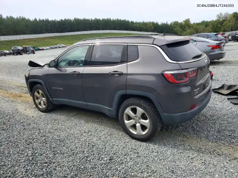 2018 Jeep Compass Latitude VIN 3C4NJDBB4JT246353 фото 2