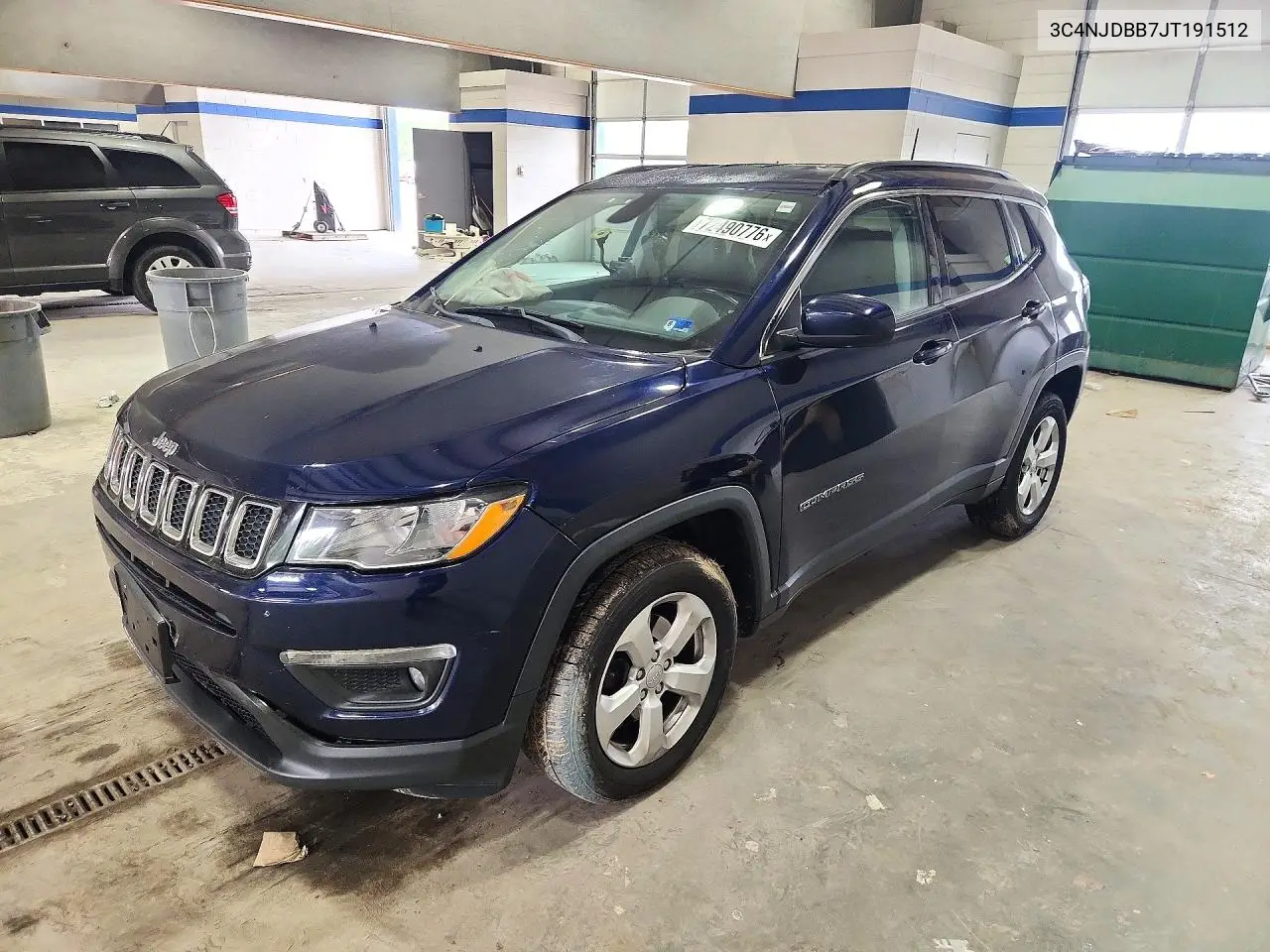 2018 Jeep Compass Latitude VIN 3C4NJDBB7JT191512 фото 1