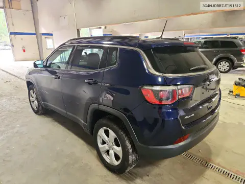 2018 Jeep Compass Latitude VIN 3C4NJDBB7JT191512 фото 2