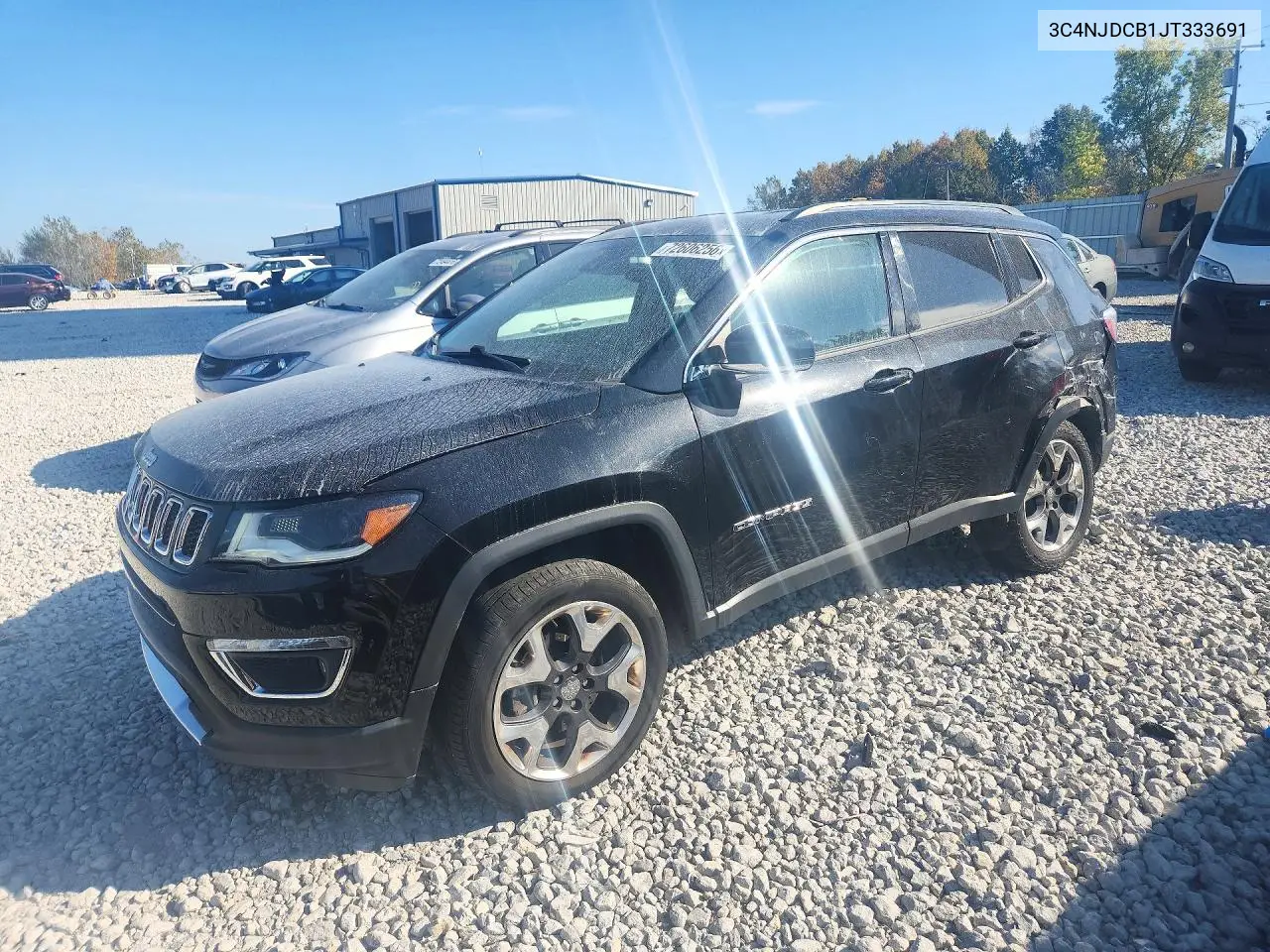 2018 Jeep Compass Limited VIN 3C4NJDCB1JT333691 фото 1