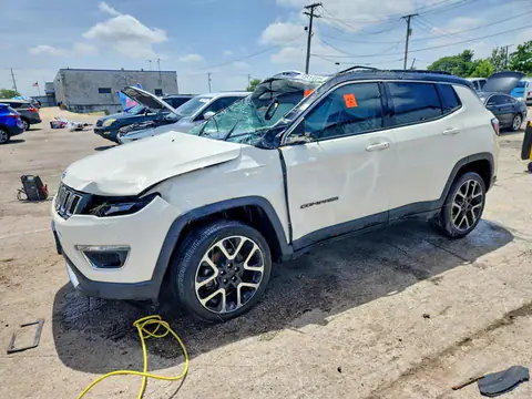 3C4NJDCB7JT350642 — 2018 Jeep Compass, გადაბრუნება (Rollover), ფოტოები შეკეთებამდე