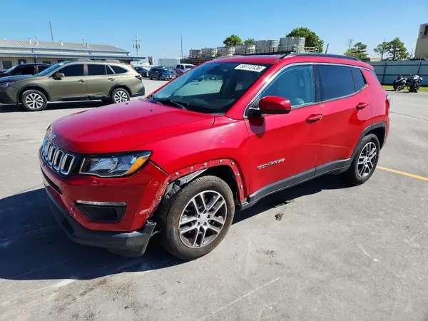 3C4NJCBB0KT692625 Jeep Compass 2019 — uszkodzenie Przód, zdjęcie przed naprawą