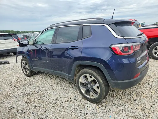 3C4NJDCB8KT767463 — 2019 Jeep Compass, фото 2 с аукциона Copart, Передняя часть