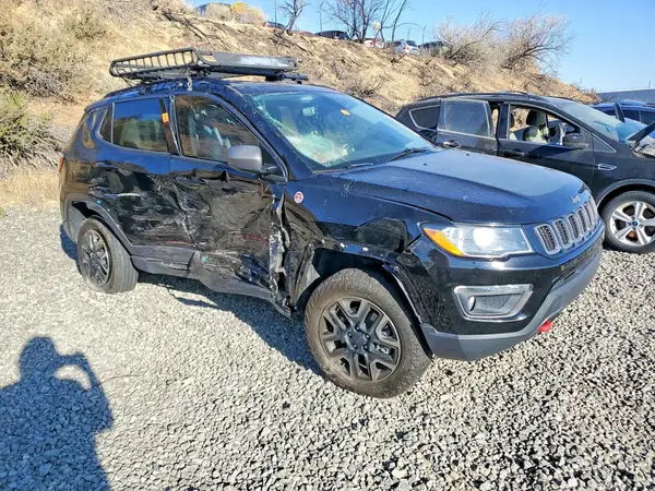3C4NJDDB7KT752743 — 2019 Jeep Compass, photo 4 from Copart, Side