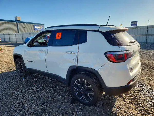 3C4NJDAB6KT703022 — 2019 Jeep Compass, photo 2 from Copart, Rollover