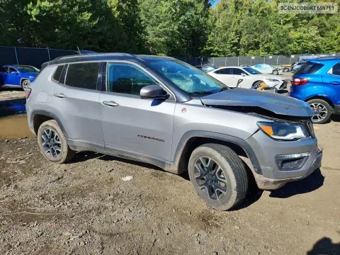 2019 Jeep Compass Trailhawk VIN 3C4NJDDB0KT659711 фото 4