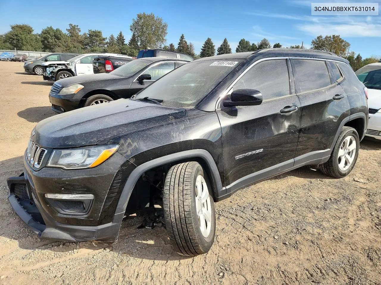 2019 Jeep Compass Latitude VIN 3C4NJDBBXKT631014 фото 1