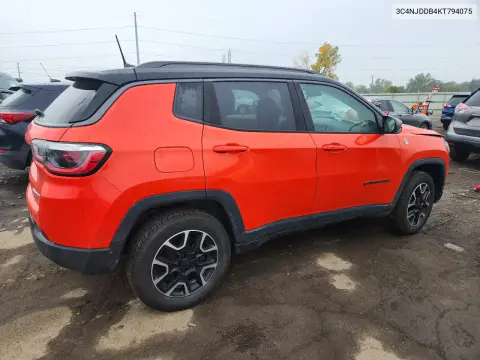 2019 Jeep Compass Trailhawk VIN 3C4NJDDB4KT794075 фото 3