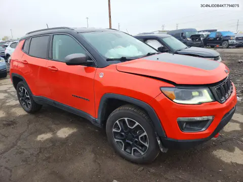 2019 Jeep Compass Trailhawk VIN 3C4NJDDB4KT794075 фото 4