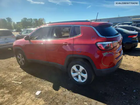 3C4NJDBB5KT704290 — 2019 Jeep Compass, ფოტო 2, Copart, წინა ნაწილი