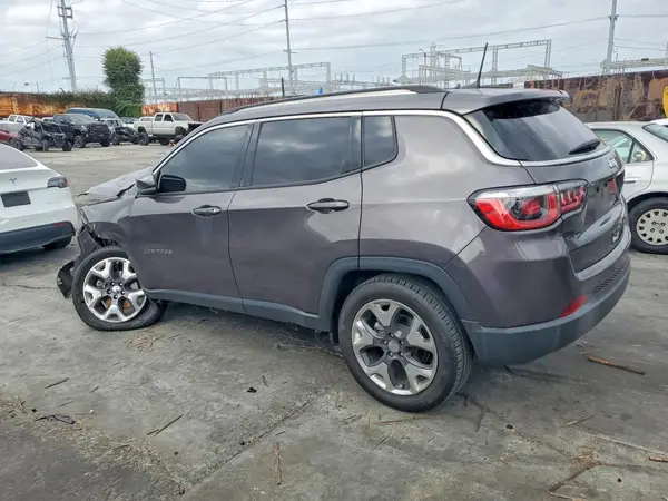 3C4NJCCB8LT170941 — 2020 Jeep Compass, photo 2 from Copart, Front end