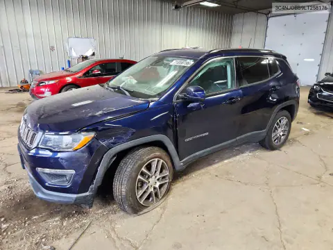 2020 Jeep Compass Latitude VIN 3C4NJDBB9LT258176 фото 1