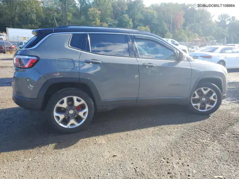 2020 Jeep Compass Limited VIN 3C4NJDCB5LT108886 фото 3