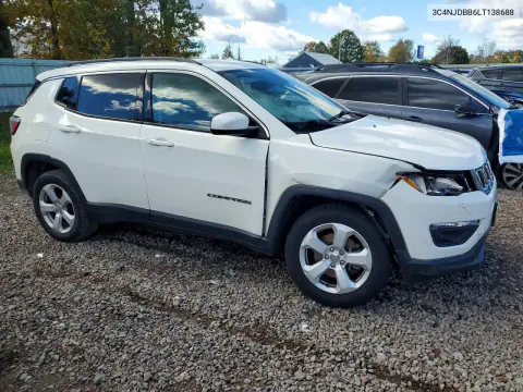 2020 Jeep Compass Latitude VIN 3C4NJDBB6LT138688 фото 4