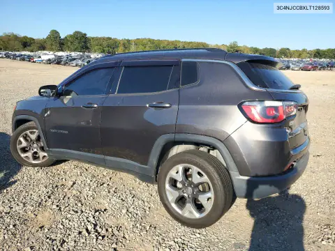 2020 Jeep Compass Limited VIN 3C4NJCCBXLT128593 фото 2