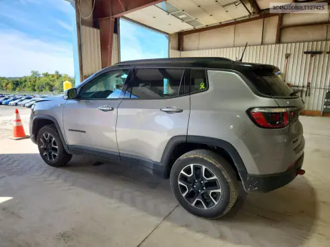2020 Jeep Compass Trailhawk VIN 3C4NJDDB0LT127425 фото 2