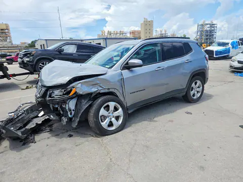 3C4NJDBB2MT595211 — 2021 Jeep Compass, Передняя часть (Front End), фото до ремонта