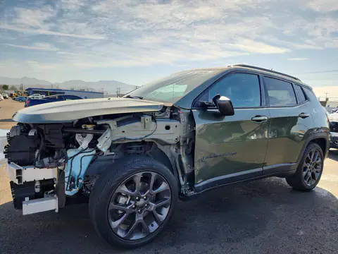 3C4NJCEBXMT529124 — 2021 Jeep Compass, Front end (Front End), before-repair photos