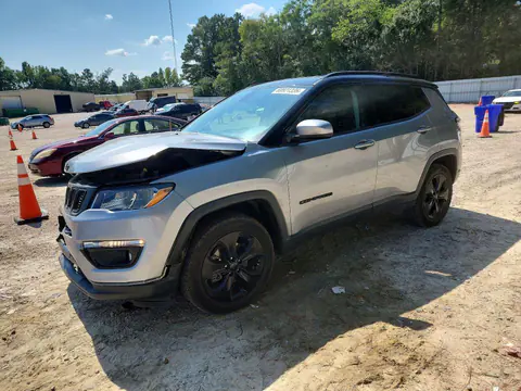 3C4NJDBB7MT586567 — 2021 Jeep Compass, Передняя часть (Front End), фото до ремонта