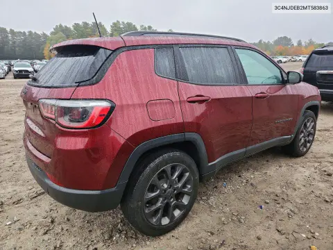 2021 Jeep Compass 80Th Edition VIN 3C4NJDEB2MT583863 фото 3