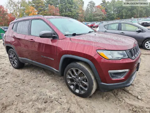 2021 Jeep Compass 80Th Edition VIN 3C4NJDEB2MT583863 фото 4