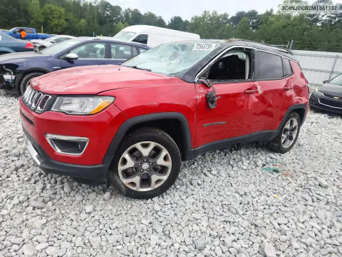 2021 Jeep Compass Limited VIN 3C4NJDCB2MT561137 фото 1