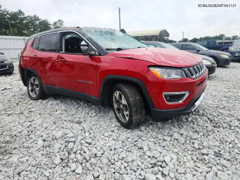 2021 Jeep Compass Limited VIN 3C4NJDCB2MT561137 фото 4