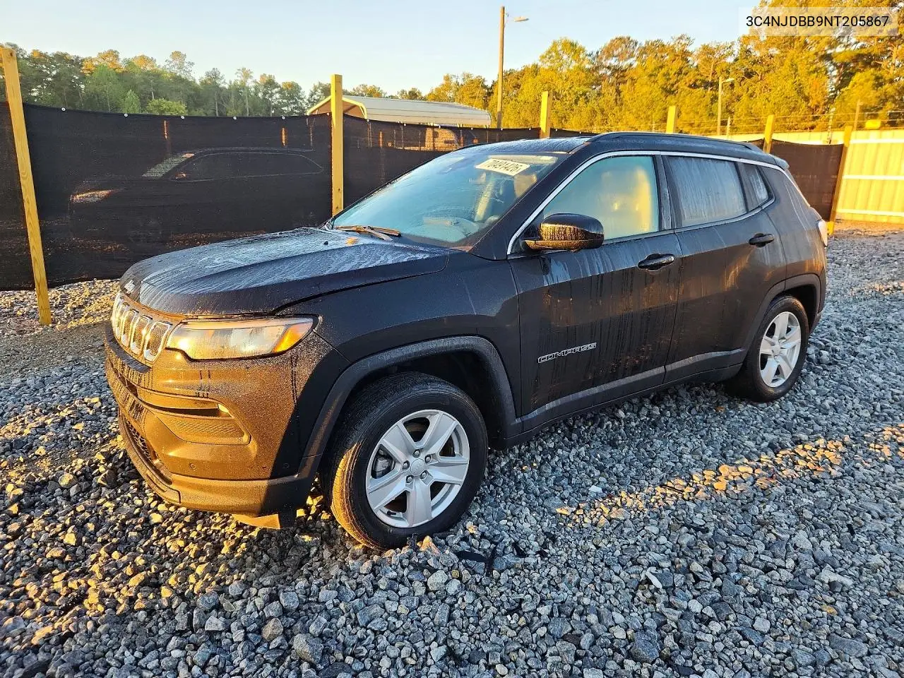 2022 Jeep Compass Latitude VIN 3C4NJDBB9NT205867 фото 1