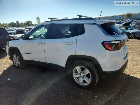 2022 Jeep Compass Latitude VIN 3C4NJDBB8NT178113 фото 2