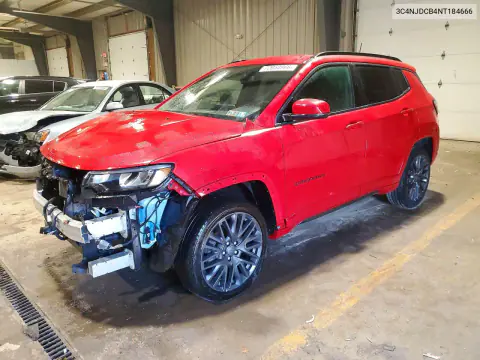 2022 Jeep Compass Limited VIN 3C4NJDCB4NT184666 фото 1