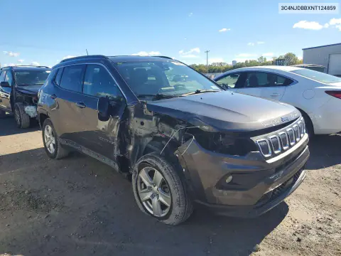 2022 Jeep Compass Latitude VIN 3C4NJDBBXNT124859 фото 4