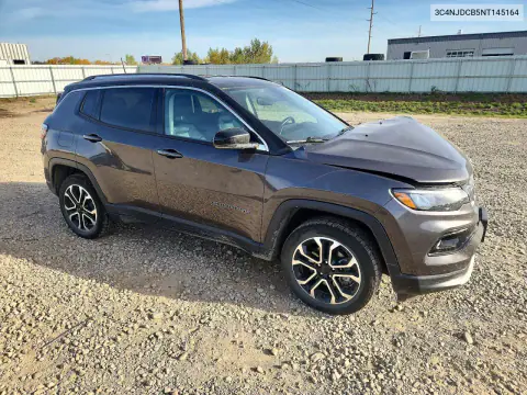 2022 Jeep Compass Limited VIN 3C4NJDCB5NT145164 фото 4