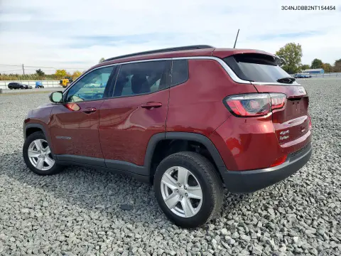 2022 Jeep Compass Latitude VIN 3C4NJDBB2NT154454 фото 2