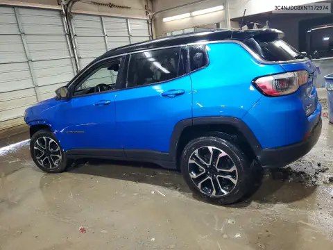 3C4NJDCBXNT172974 — 2022 Jeep Compass, photo 2 from Copart, Side