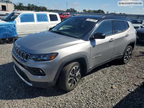 3C4NJDCN7PT566168 — 2023 Jeep Compass, Front end, before-repair photos