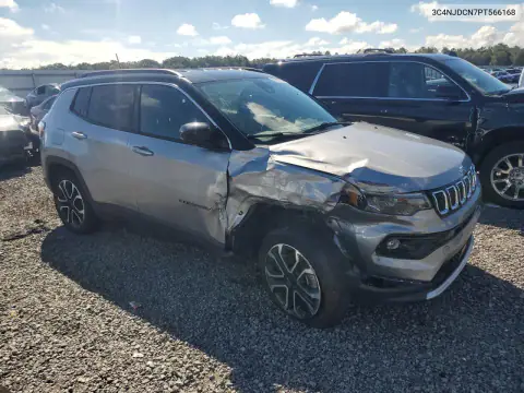 3C4NJDCN7PT566168 — 2023 Jeep Compass, photo 4 from Copart 23.10.2026, Front end