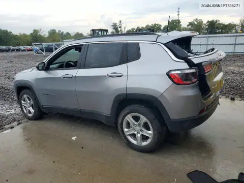 3C4NJDBN1PT538271 — 2023 Jeep Compass, фото 2 с аукциона Copart, Боковая часть