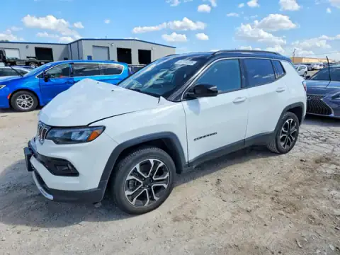 3C4NJDCN6RT597334 — 2024 Jeep Compass, წინა ნაწილი (Front End), ფოტოები შეკეთებამდე