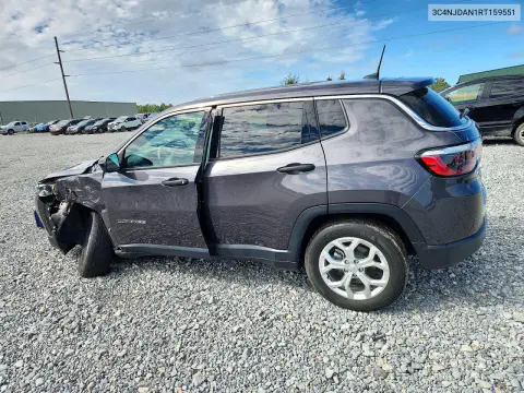 2024 Jeep Compass Sport VIN 3C4NJDAN1RT159551 фото 2