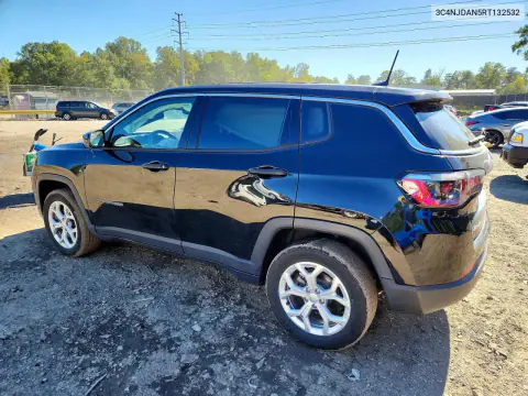 2024 Jeep Compass Sport VIN 3C4NJDAN5RT132532 фото 2