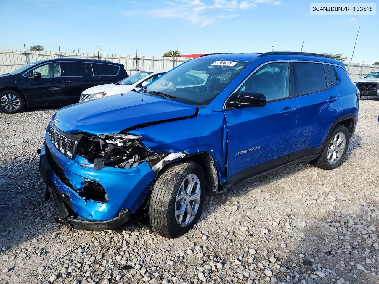 2024 Jeep Compass Latitude VIN 3C4NJDBN7RT133518 фото 1