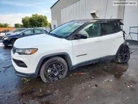 2024 Jeep Compass Latitude VIN 3C4NJDBN9RT166133 фото 1