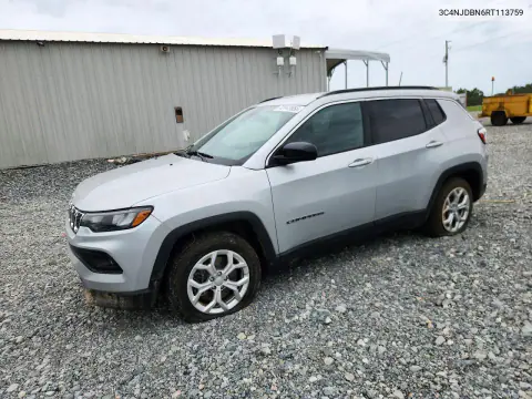2024 Jeep Compass Latitude VIN 3C4NJDBN6RT113759 фото 1